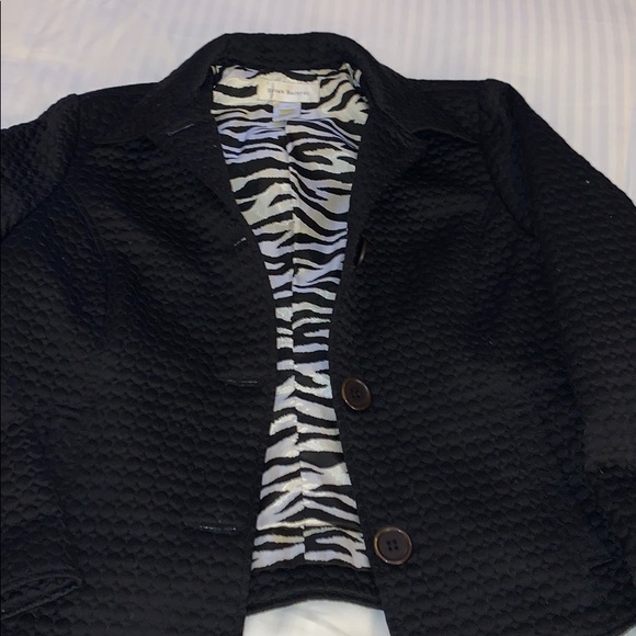 Susan Bristol black quilted jacket medium - Picture 5 of 5